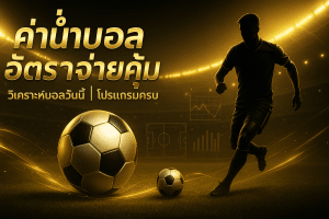 ค่าน้ำบอล อัตราจ่ายคุ้ม